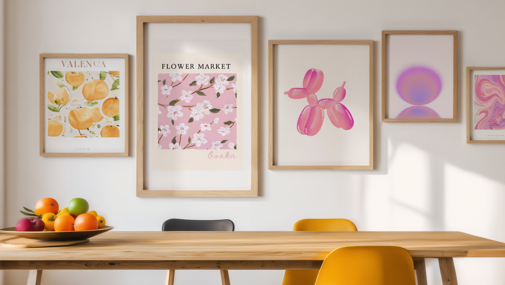 Color Your Walls: 5 Dopamine-Inspired Prints