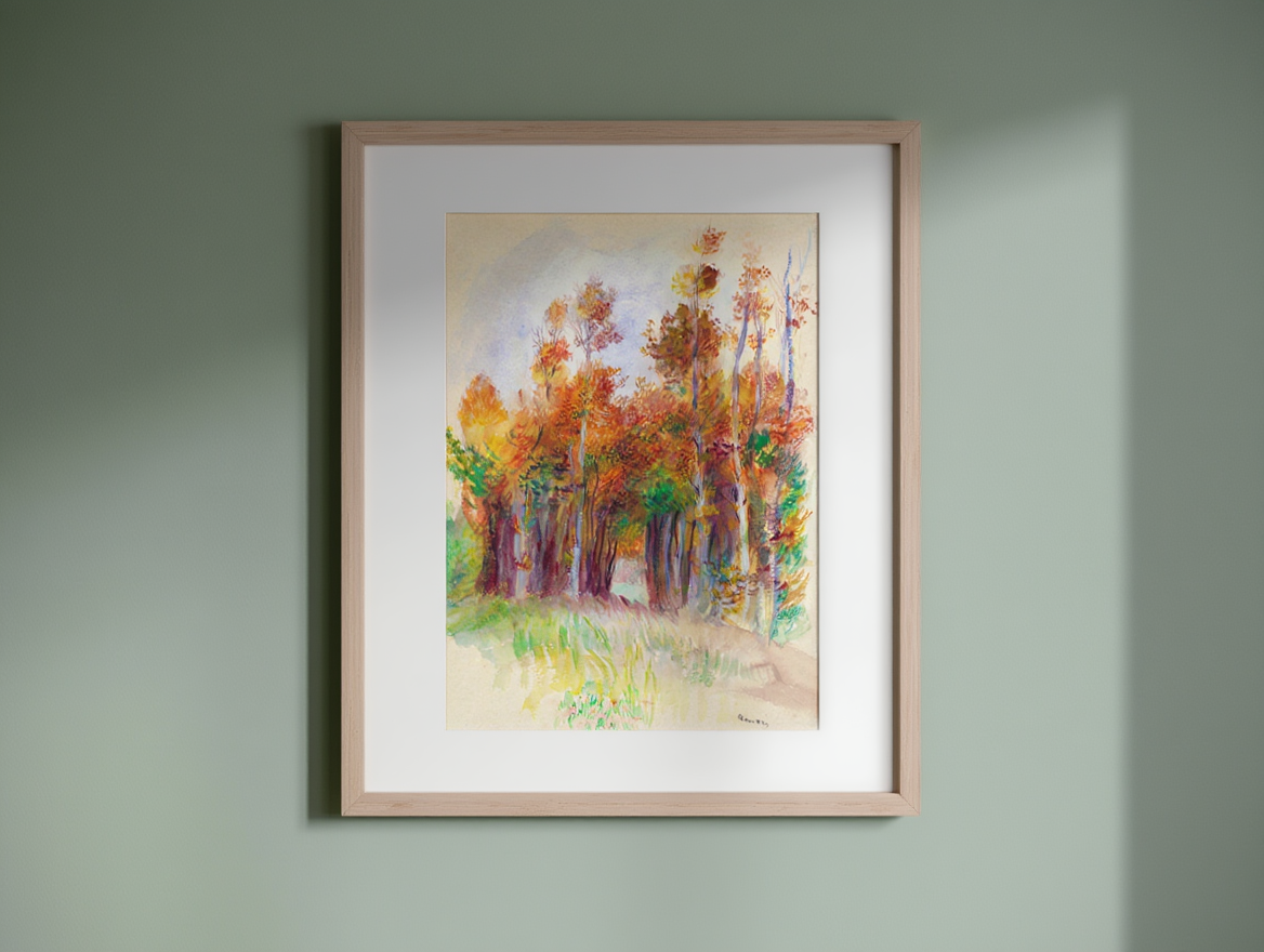 Auguste Renoir - Grove of Trees