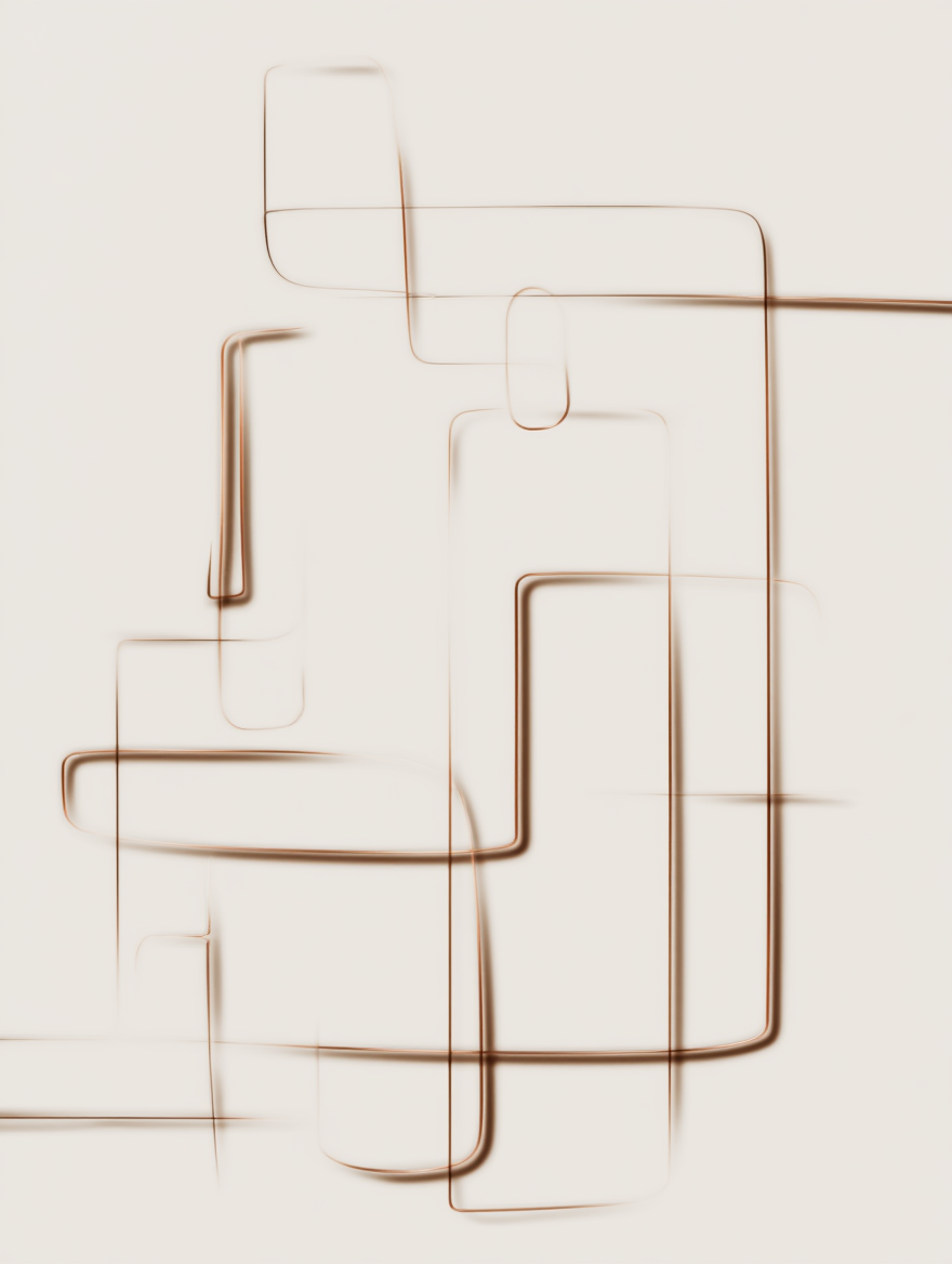 Minimalist Geometric Abstract – Set of 3 Modern Wall Art Prints