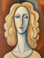 Modigliani Elegance – Mix & Match Fine Art Print - Hakyarts