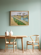 The Langlois Bridge (1888) – Vincent van Gogh Art Print | Post-Impressionist Dutch Landscape - Hakyarts