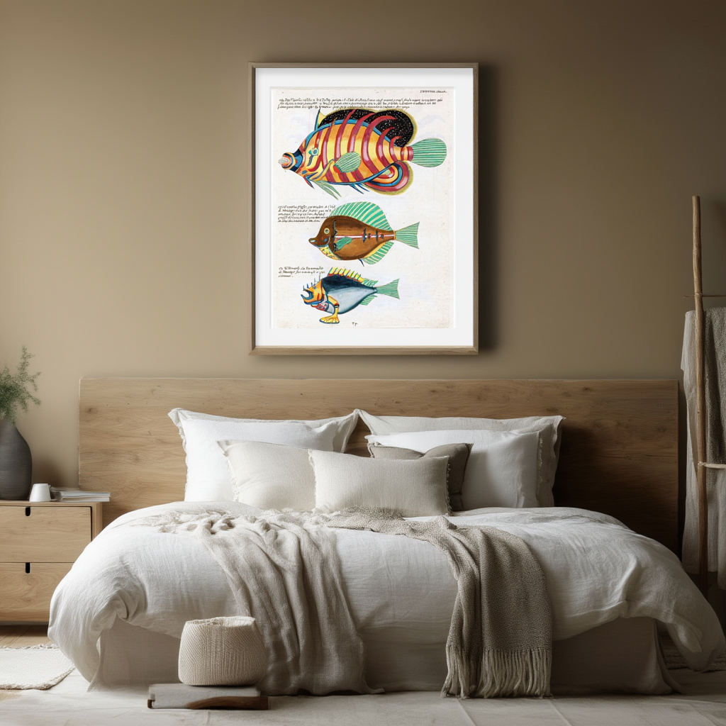 Poissons Plate 82 – Louis Renard Poster | Vintage Natural History Art Print