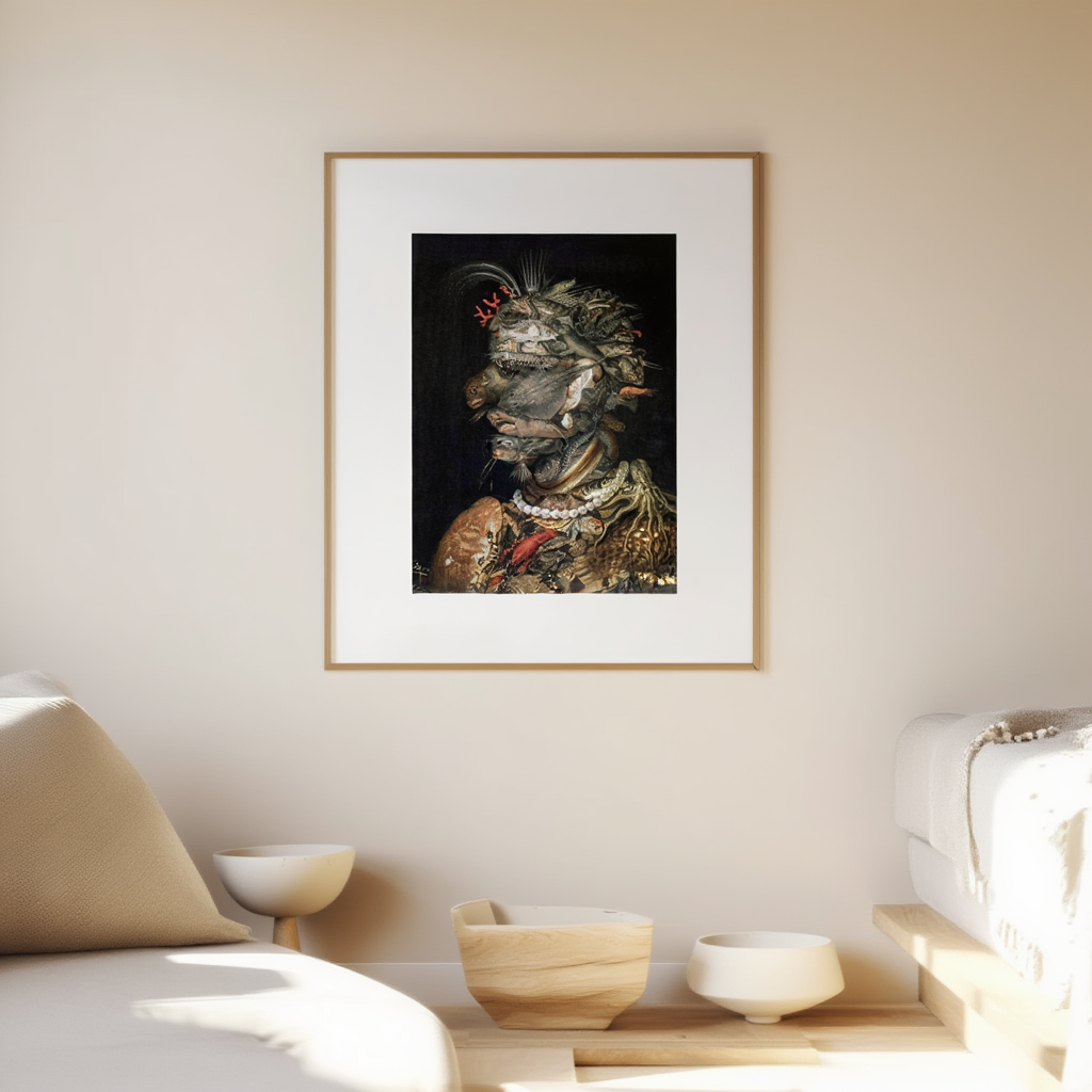 The Allegory of Water – Giuseppe Arcimboldo (1566) | Renaissance Allegorical Art Print
