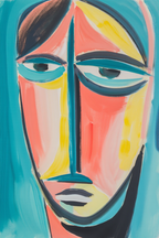 Expressionist Portrait – Jawlensky Mix & Match Print - Hakyarts