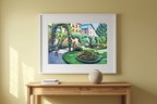 Gartenbild – August Macke Poster | Vintage Expressionist Art Print