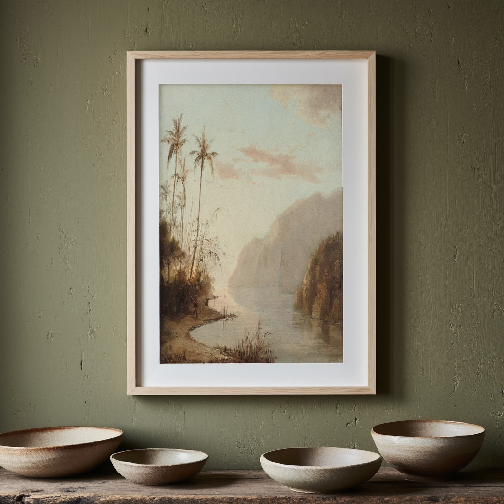 Camille Pissaro - A Creek in St. Thomas