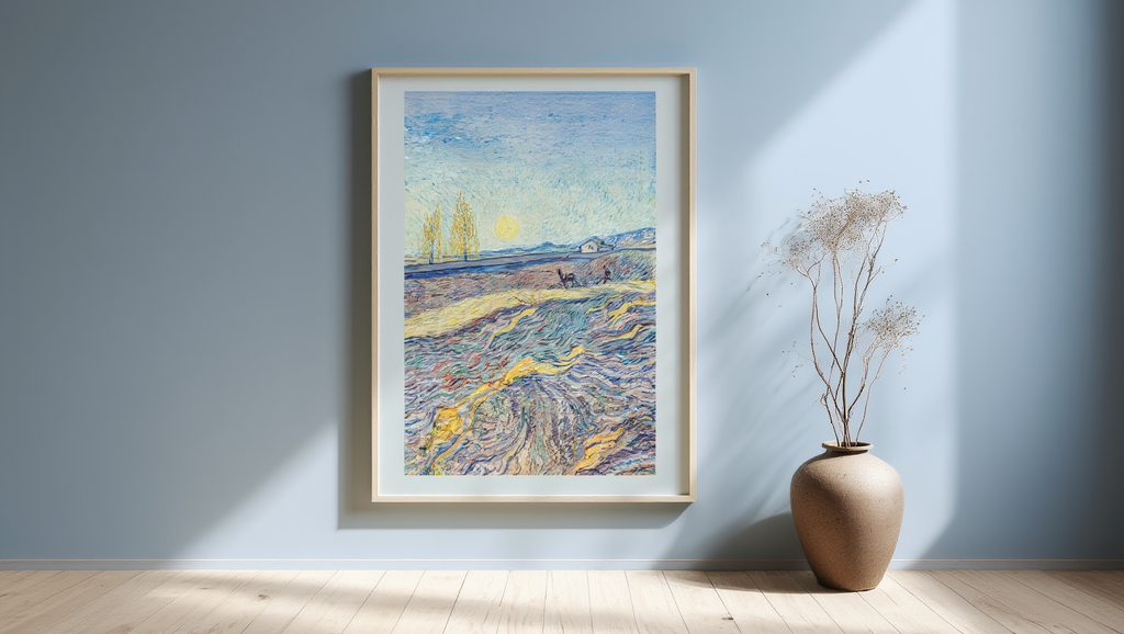 Laboureur Dans Un Champ