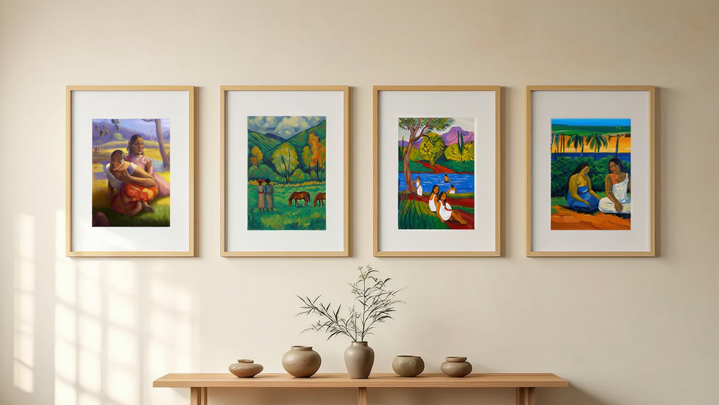 Gauguin Primitivist Visions – 4 Prints Mix & Match