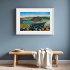 Haystacks in Brittany – Paul Gauguin Poster | Post-Impressionist Rural & Landscape Art Print - Hakyarts