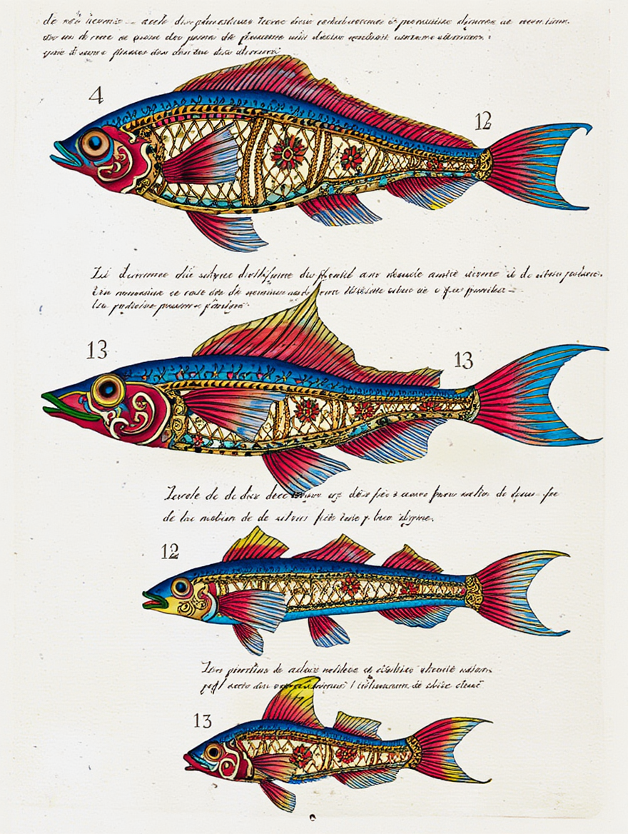 Louis Renard – Colorful Aquatic Life Series