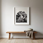 Three Slugs on a Cabbage by Julie de Graag – Dutch Nature & Animal Art Print - Hakyarts