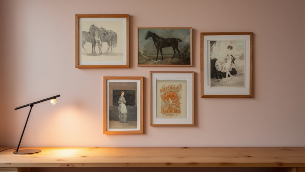 Timeless Vintage – 5-Piece Wall Art Set