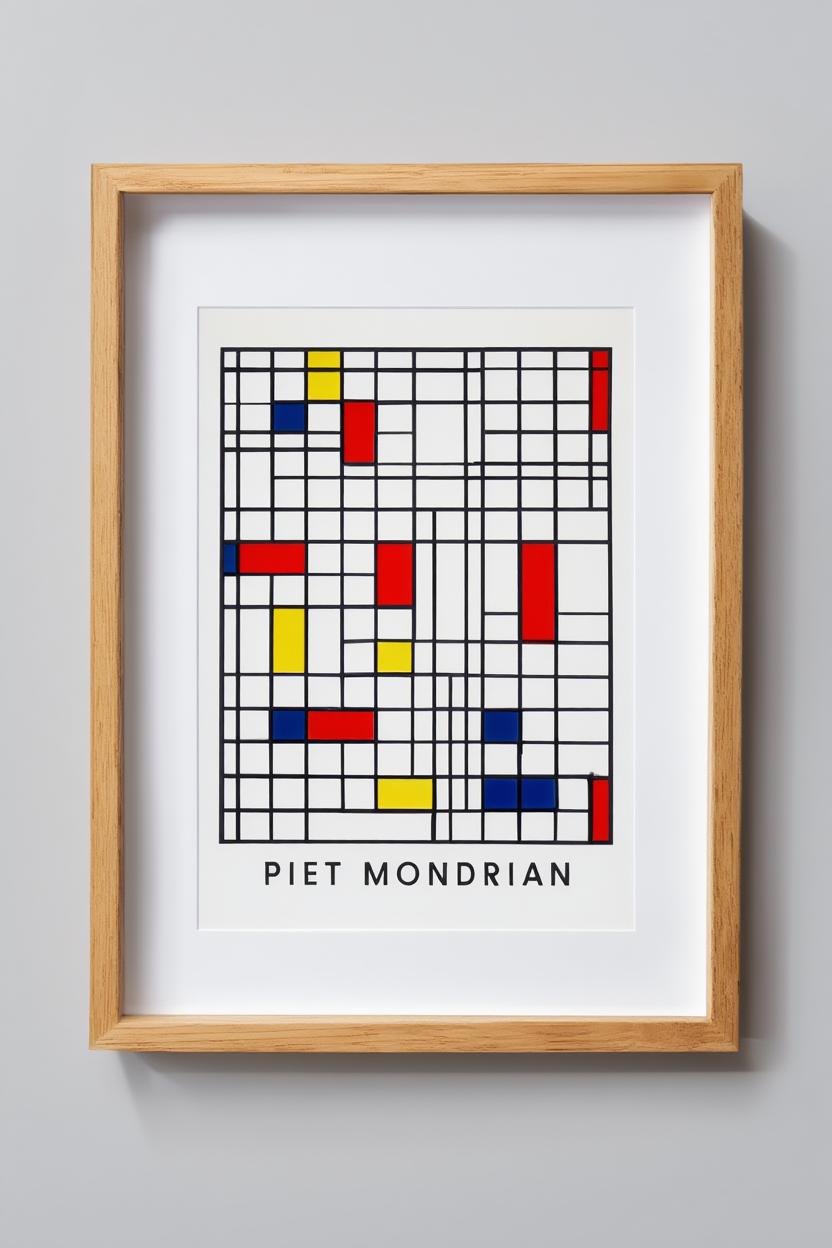Piet Mondrian – Mix & Match Geometric Prints