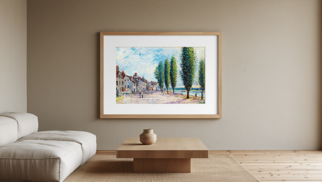 Alfred Sisley - La Seine À Bougival