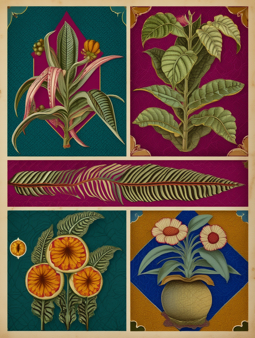 Émile-Allain Séguy – Deco Nature Trio - 3 Prints Mix & Match