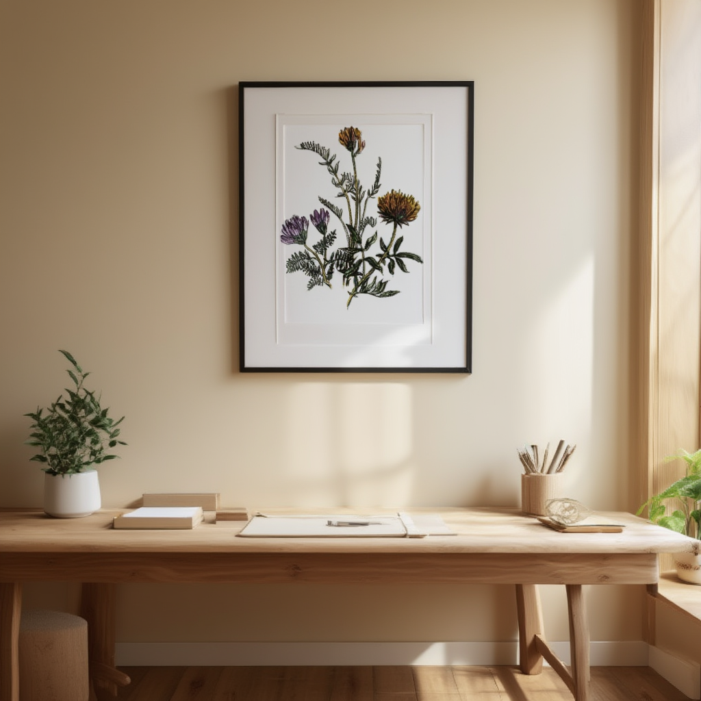 Jane Loudon - Three British Wild Flowers