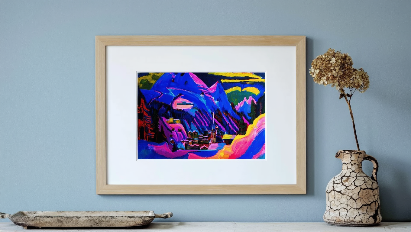 Ernst Ludwig Kirchner - Davos in Snow