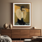 The Gipsy Woman (1919) by Helene Schjerfbeck – Modernist Portrait Art Print - Hakyarts