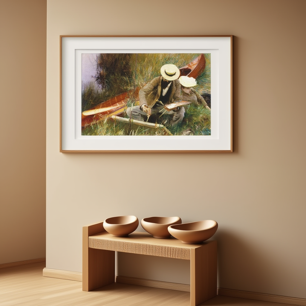 John Singer Sargent - An Out-of-Doors Study