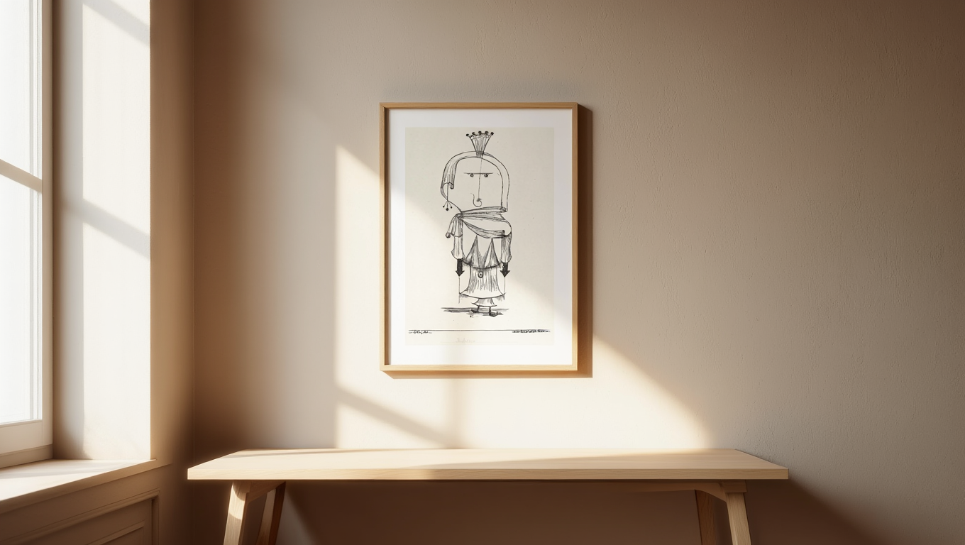 Paul Klee – Witch with a Comb - Surreal Modernist Art Print