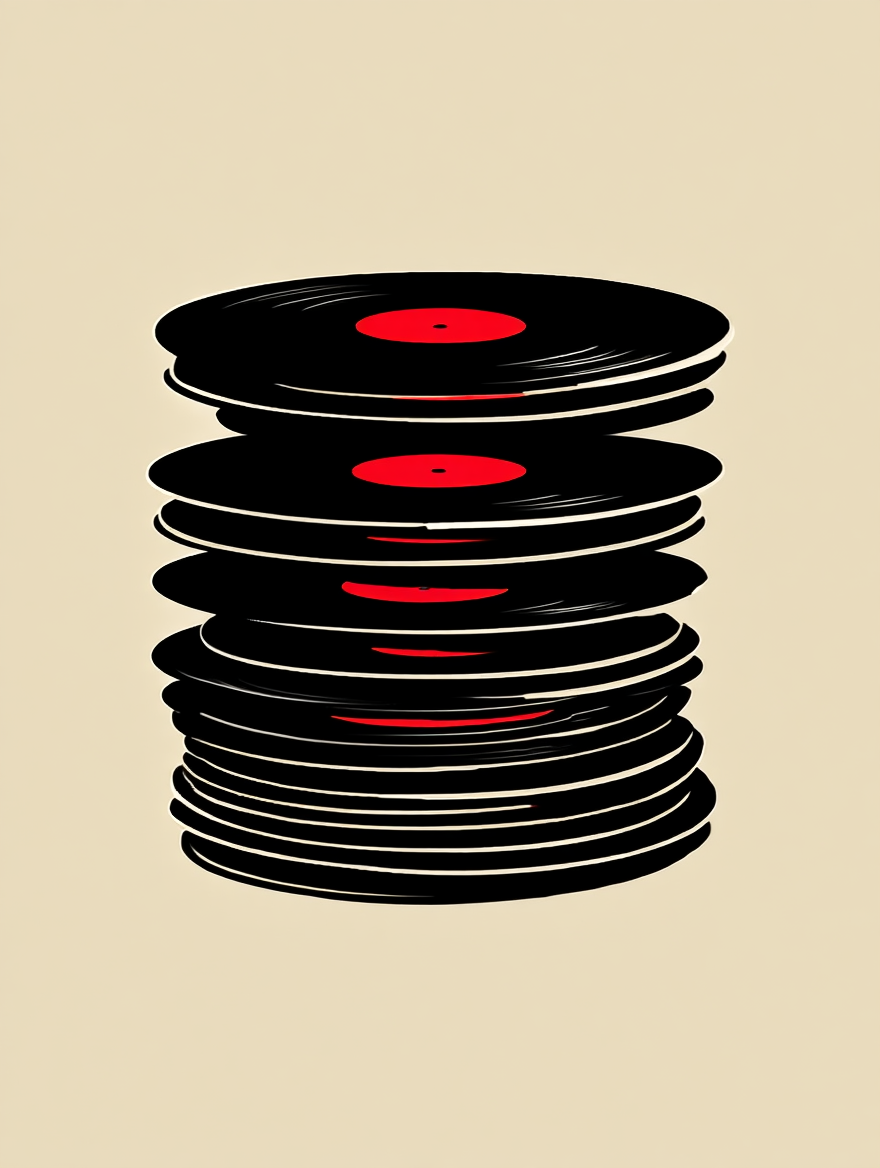 Abstract Figures & Music – 7-Piece Modern Art Prints Mix & Match