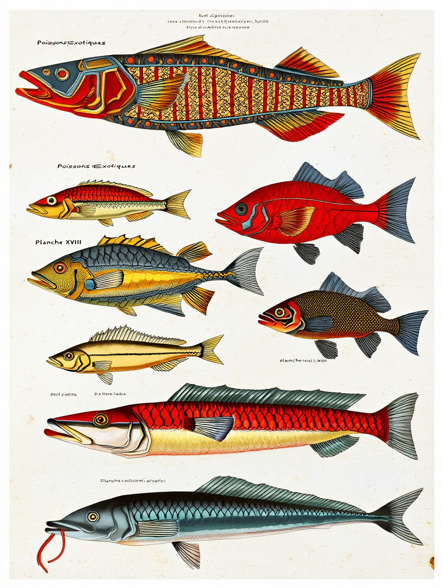 Louis Renard – Colorful Aquatic Life Series