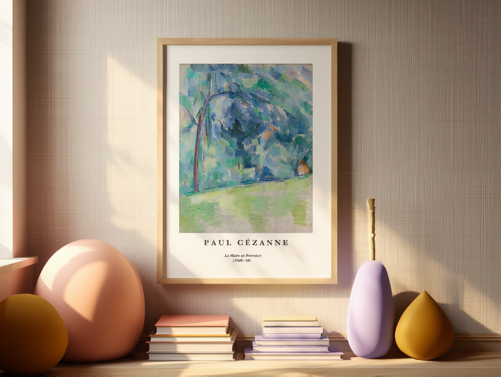 Paul Cezanne  - Le Matin en Provence Poster