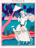 Set of 4 Vintage Vogue Prints – Iconic Fashion Wall Art - Hakyarts