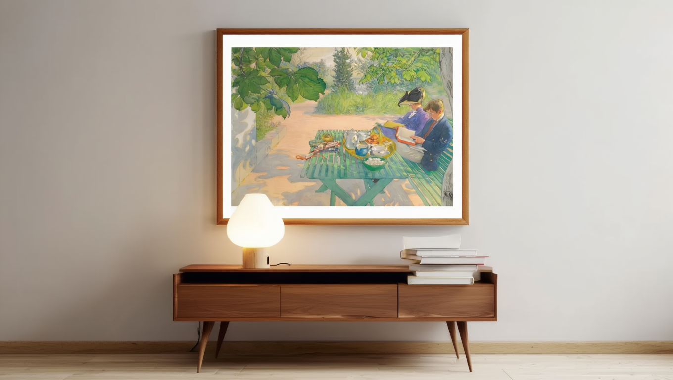 Holiday Reading – Carl Larsson (1916) | Classic Art Print