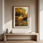 The Lady of Shalott – John William Waterhouse 1900 Art Print - Hakyarts