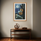 Pablo Picasso – Two Old Guitarist - Iconic Modern Art Print