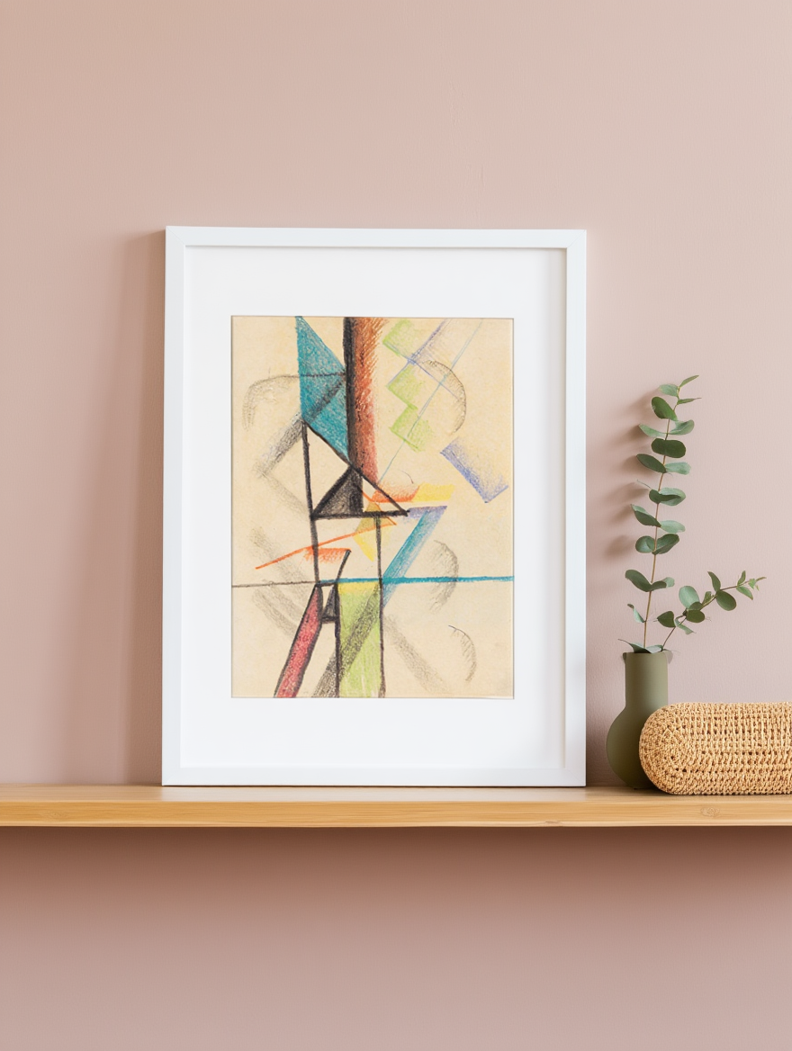 August Macke - Abstrakte Formen V