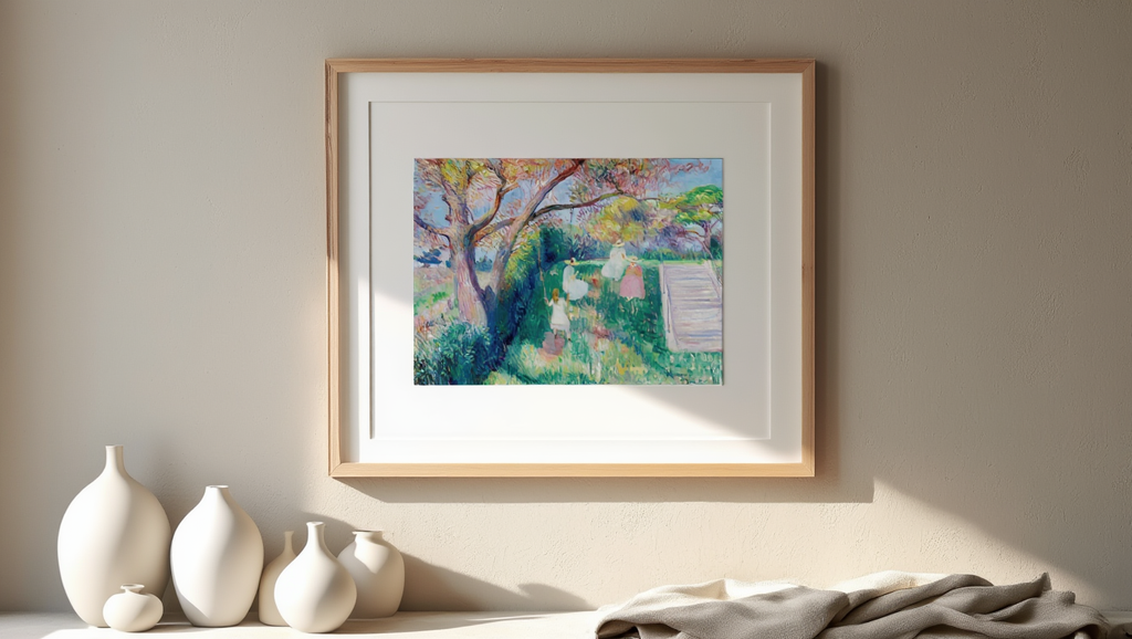 William James Glackens - Terraces | HakyArts