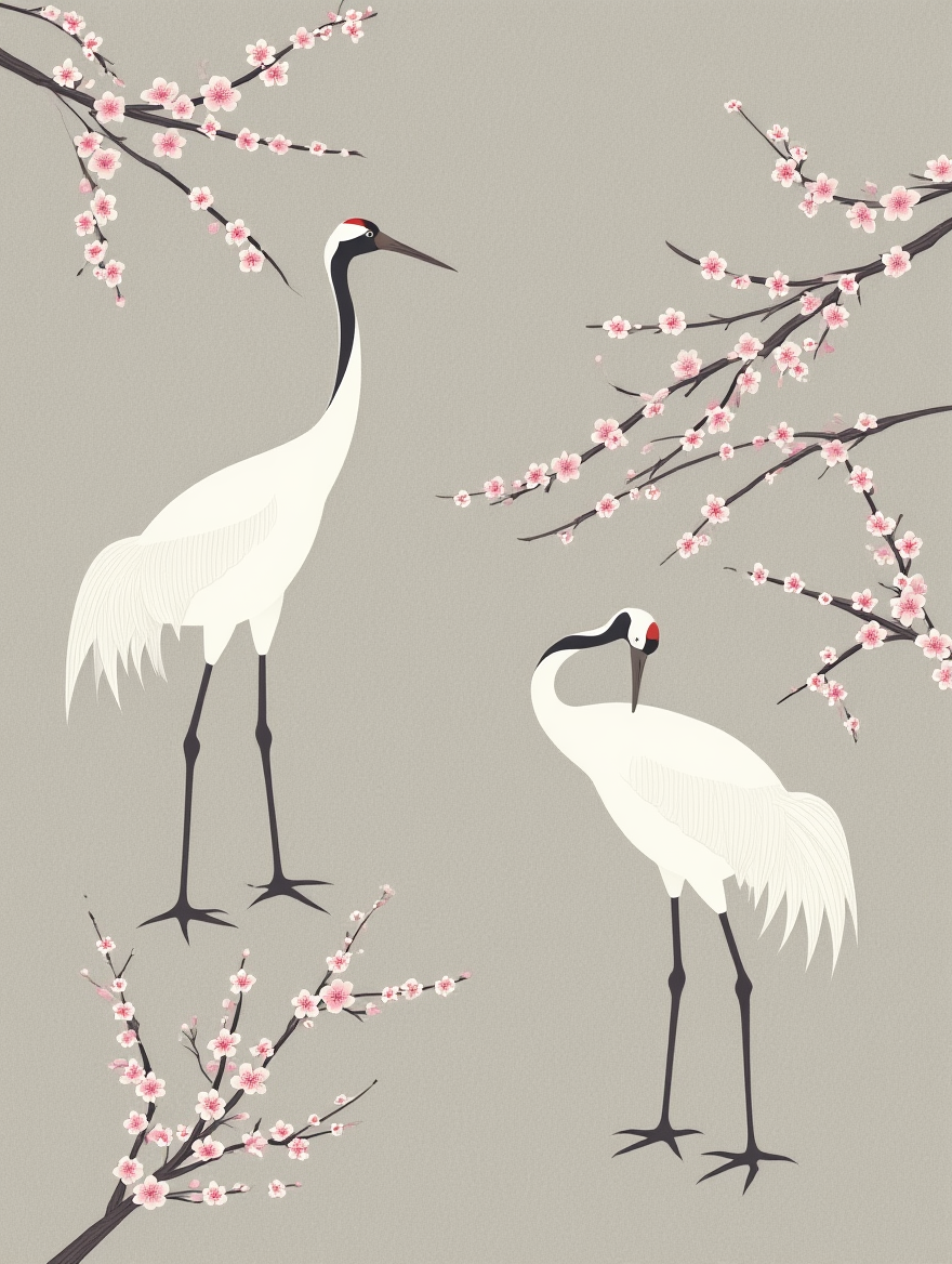 Kamisaka Sekka – Moonlit Water Garden | 3 Prints Mix & Match