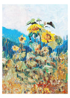 Study of Sunflowers - Hakyarts