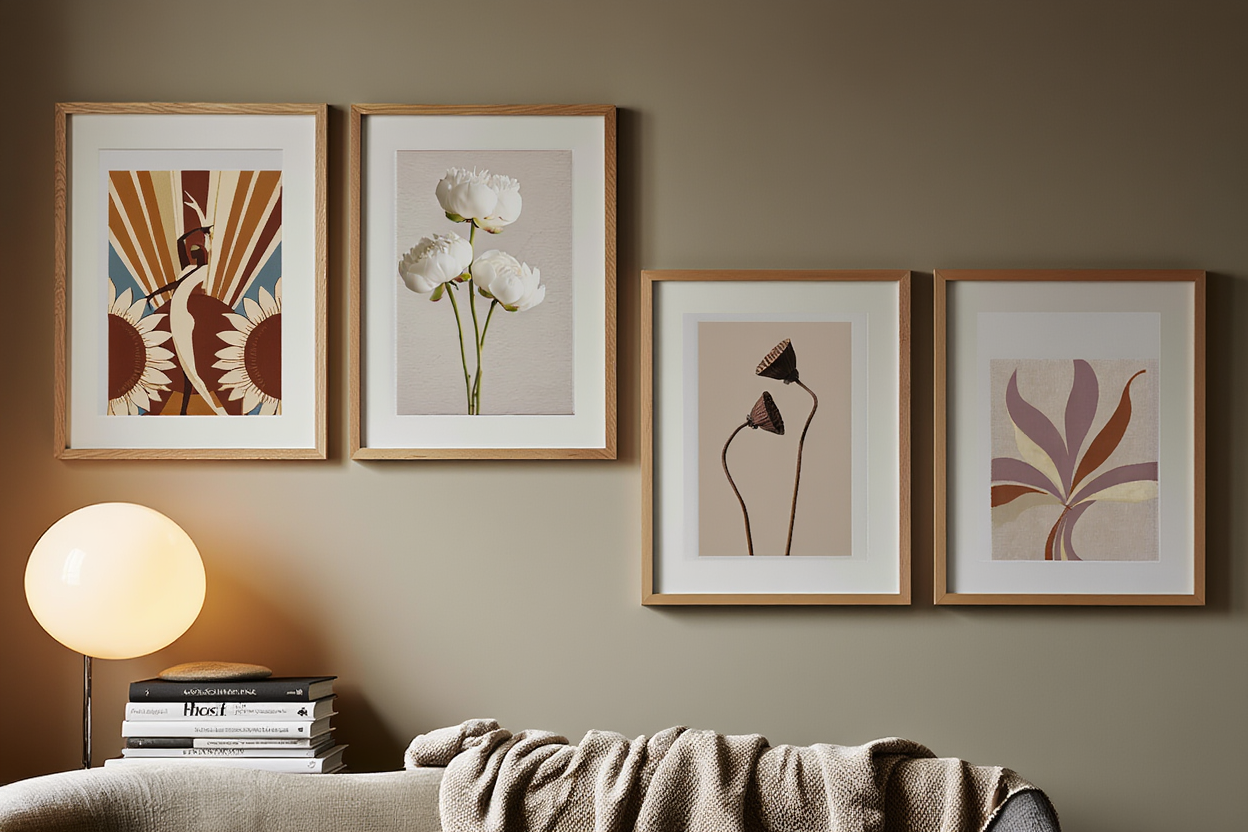 Studies in Bloom – 7 Floral Artworks Collection