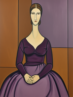 Modigliani Grace – Curated Wall Art Prints - Hakyarts
