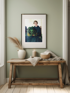 Girl with a Cabbage  by Firmin Baes - Hakyarts