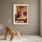 La Lettre – Jean Béraud Poster | Belle Époque Parisian Interior & Social Scene Art Print