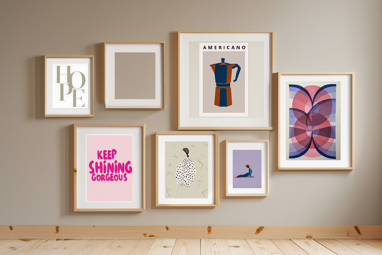 Colorful Geometric Art Prints – Mix & Match Abstract Inspiration