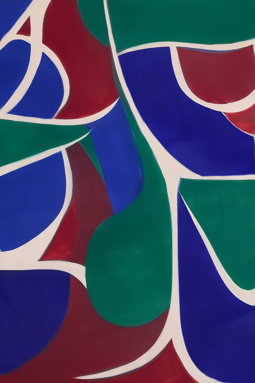 Set of 3 Scandinavian-Inspired Wall Art Prints – Nordic Blue