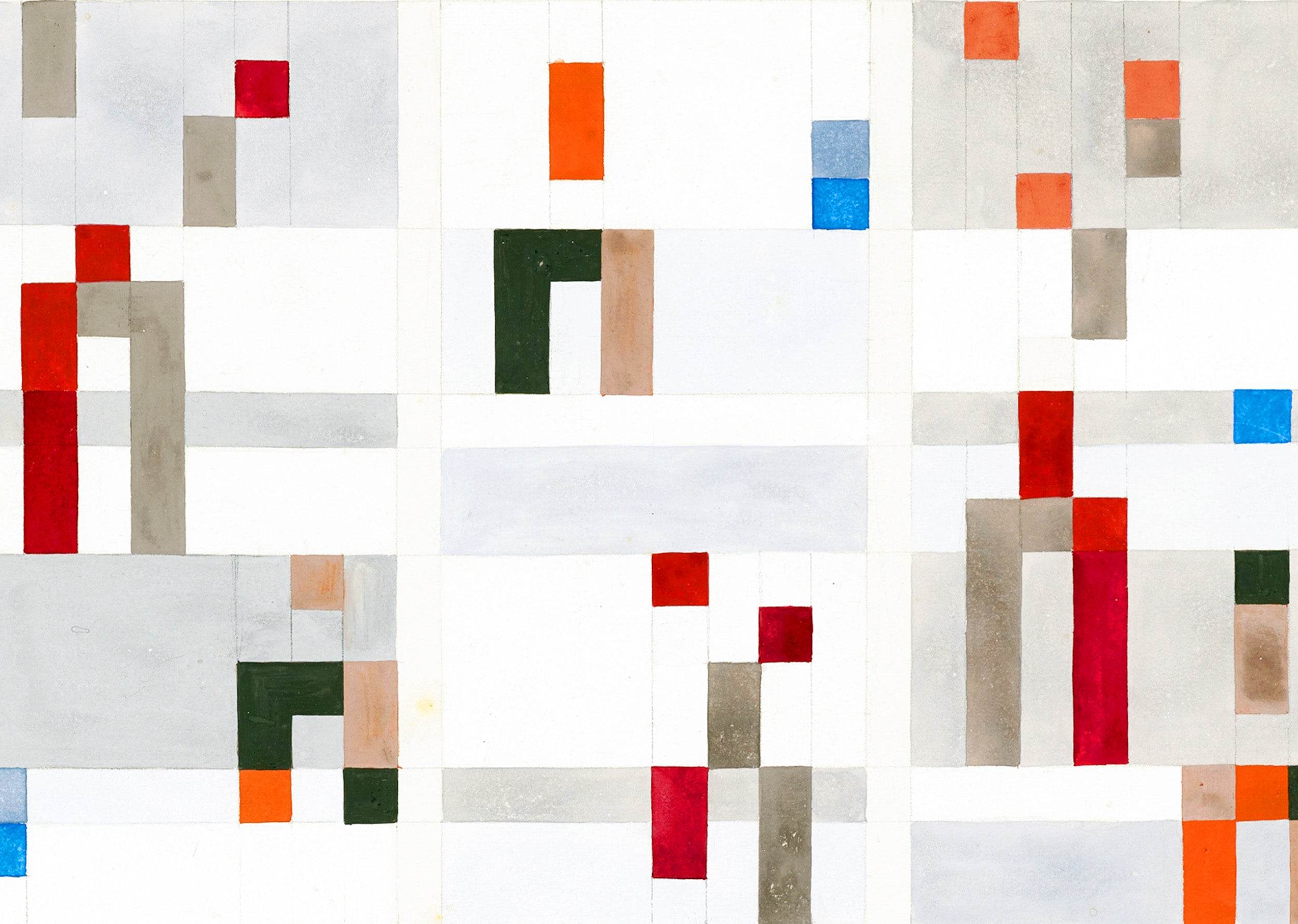 Set of 5 Wall Art Prints – Cyprián Majerník Study, Abstract Geometry & Minimalist Colour Composition Collection