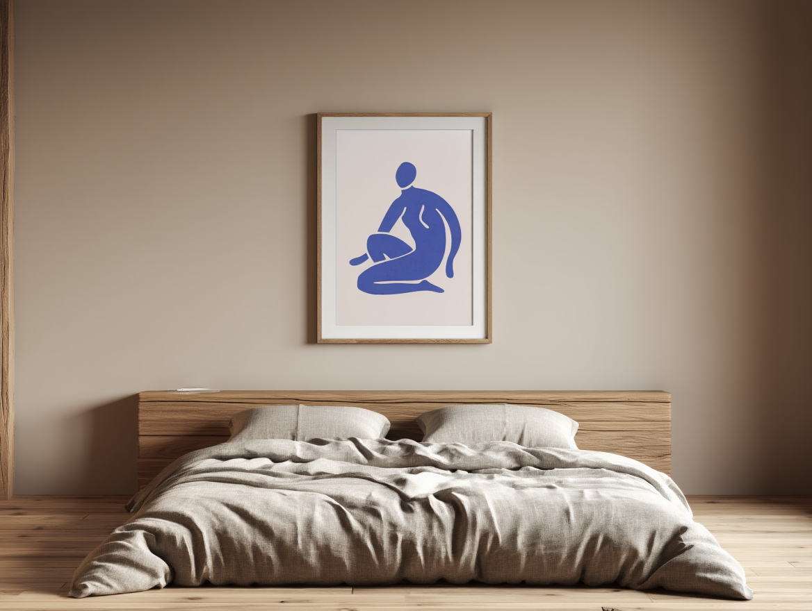 Matisse Inspired Contemporary Woman Figure No3 Poster