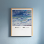 Auguste Renoir – Seascape | Vibrant Impressionist Coastal Art Print
