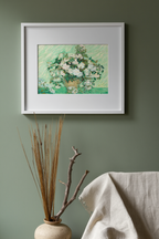 Roses – Vincent Van Gogh Poster | Post-Impressionist Floral Art Print