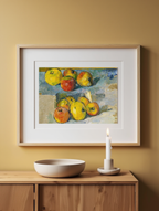 Apples – Paul Cézanne Poster | Post-Impressionist Still Life Art Print