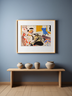 Calligraphic Interior by Henry Lyman Sayën – Decorative & Figurative Art Print