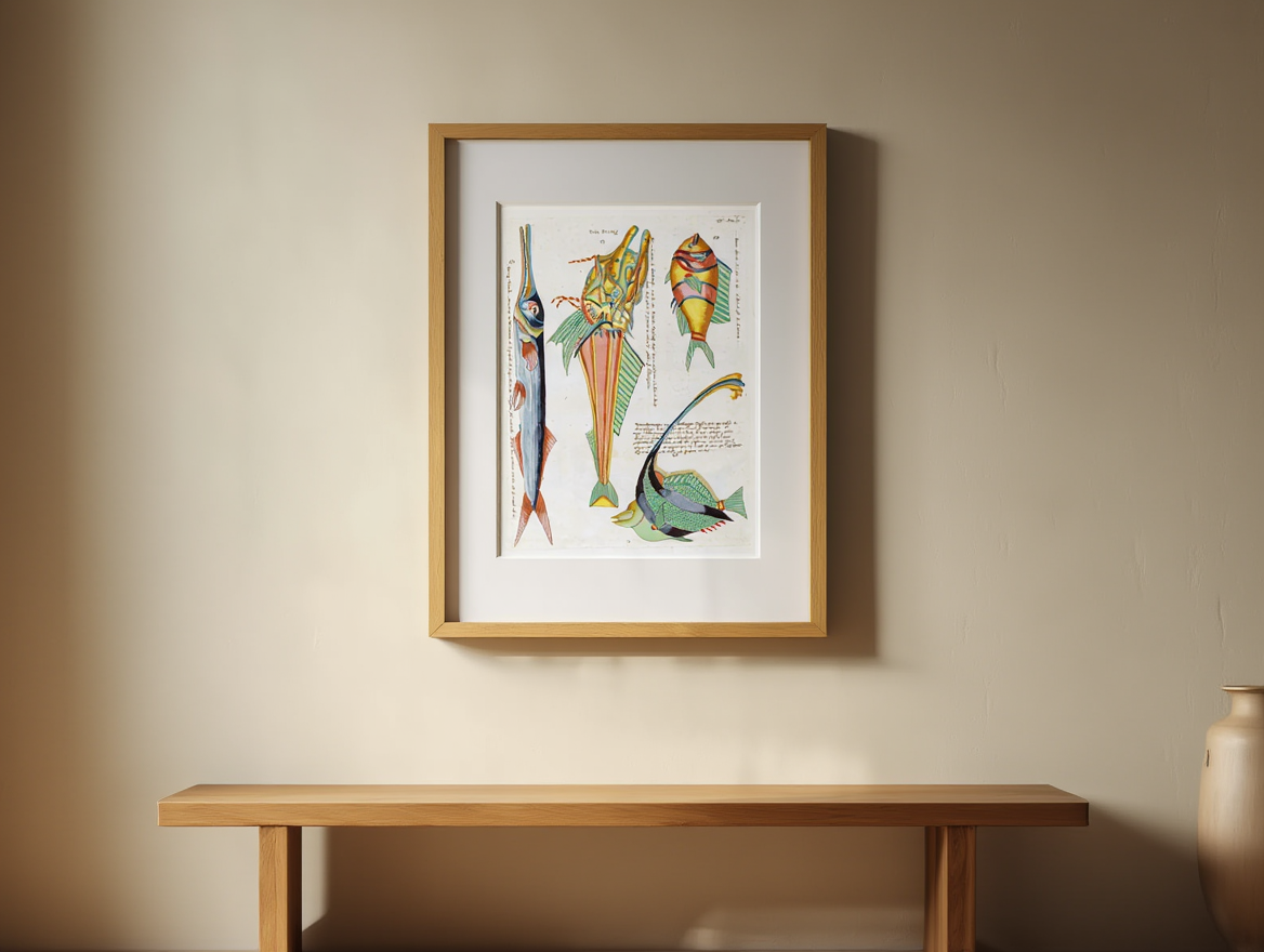 Louis Renard - Poissons Plate 57 Poster