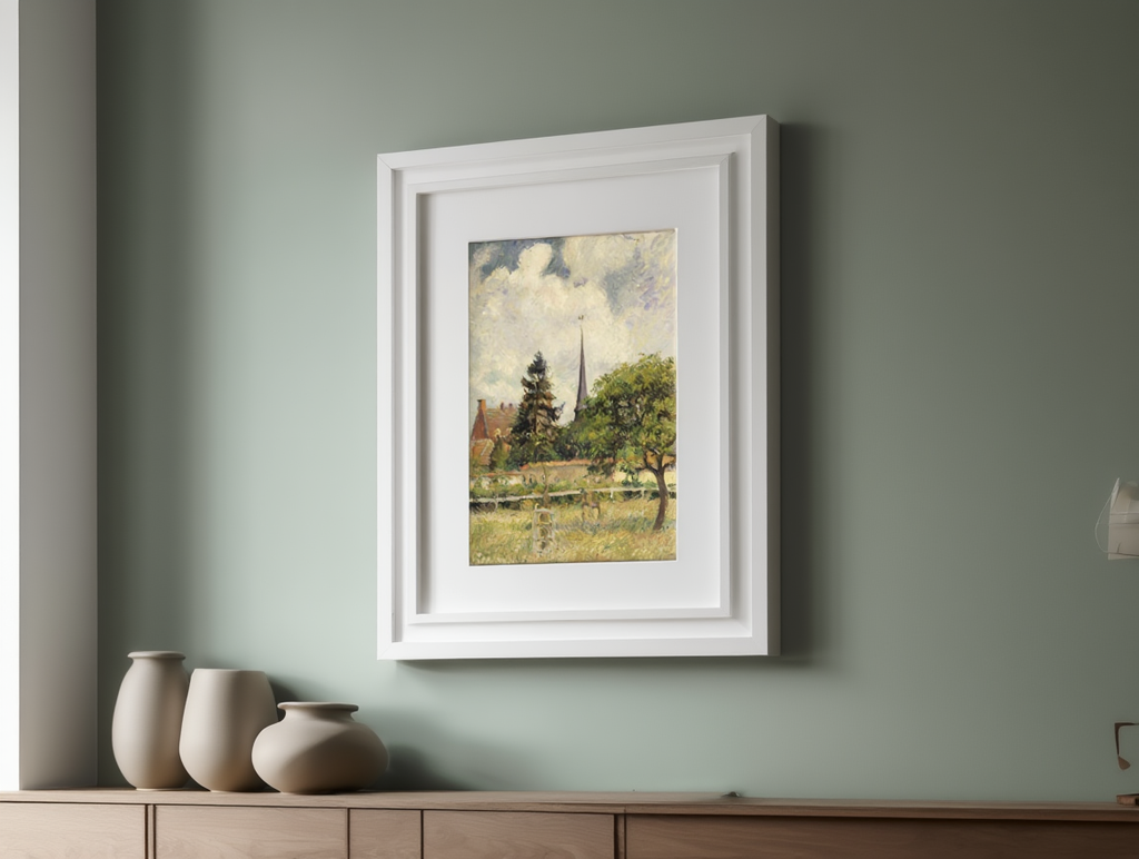 Camille Pissaro - The Church at Eragny