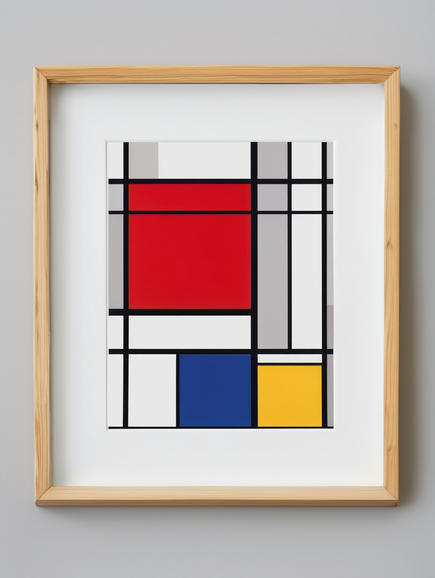 Piet Mondrian – Mix & Match Trio Prints